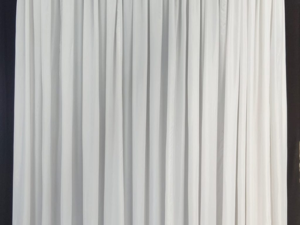 Trevira drapes